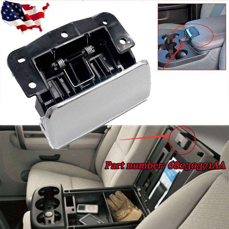 Armrest cover latch center console opening handle suitable for 2013-17 for Dodge for Ram 1500 2500