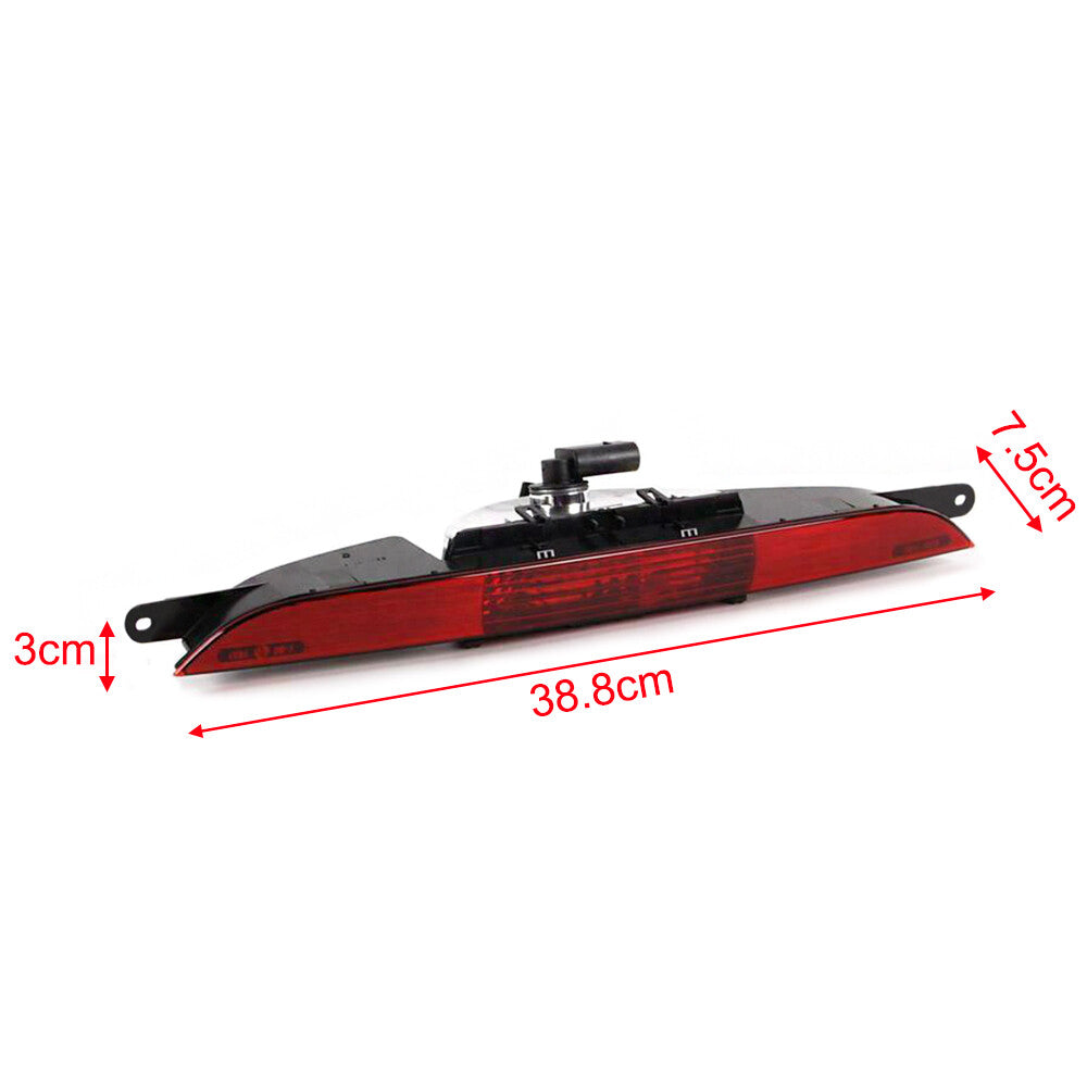 Rear Bumper Center Red Fog Tail Light Lamp With Bulb for AUDI TT 8J MK2 06-14
