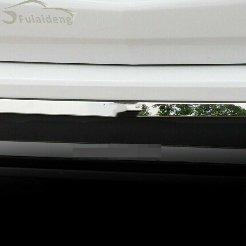 2018-2021 for Chevrolet Equinox Chrome Steel Rear Bumper Cover Decor Strip Trim