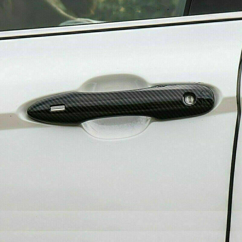 12P for Toyota for Camry 2018-2023 Carbon Fiber Outside Door Handle&Bowl Cover Trims