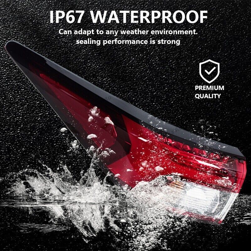 Left Side for Mitsubishi Outlander PHEV 2022-2024 LED Outer Tail Light Assembly
