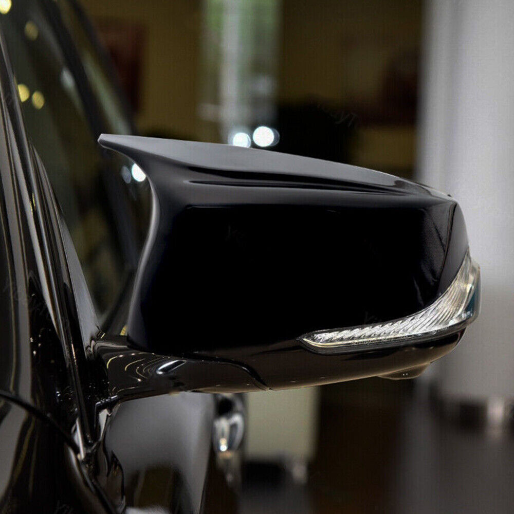 Glossy Black M3 Style Side Mirror Caps for Infiniti Q50 Q60 2014-2021 USA