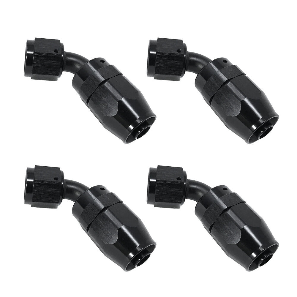 4Pcs AN16 16AN 60¡ã 60Degree Swivel Oil Fuel Air Line Hose End Fitting Adapter