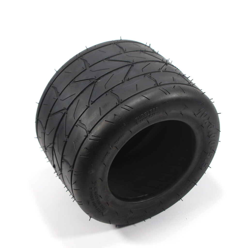 10X6.00-6 Go-Kart Tubeless Vacuum Tire Egg Wheel Tire for Mini -City Electric Scooter