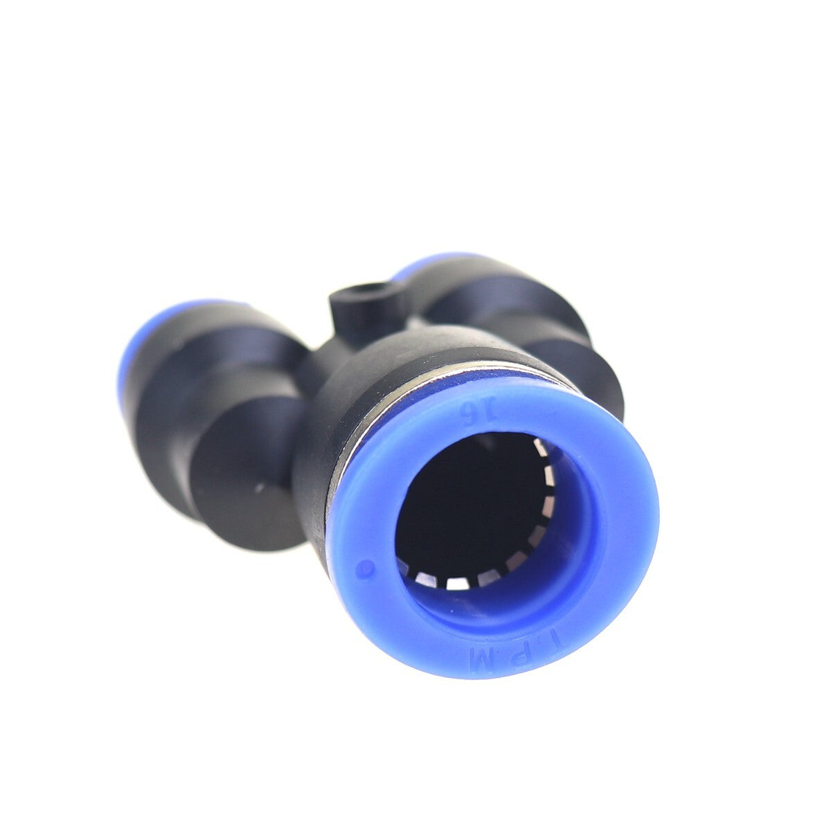 1 piece of pneumatically reduced Y-type combined air push type 3-way connector pipe OD 5/8 to 1/2