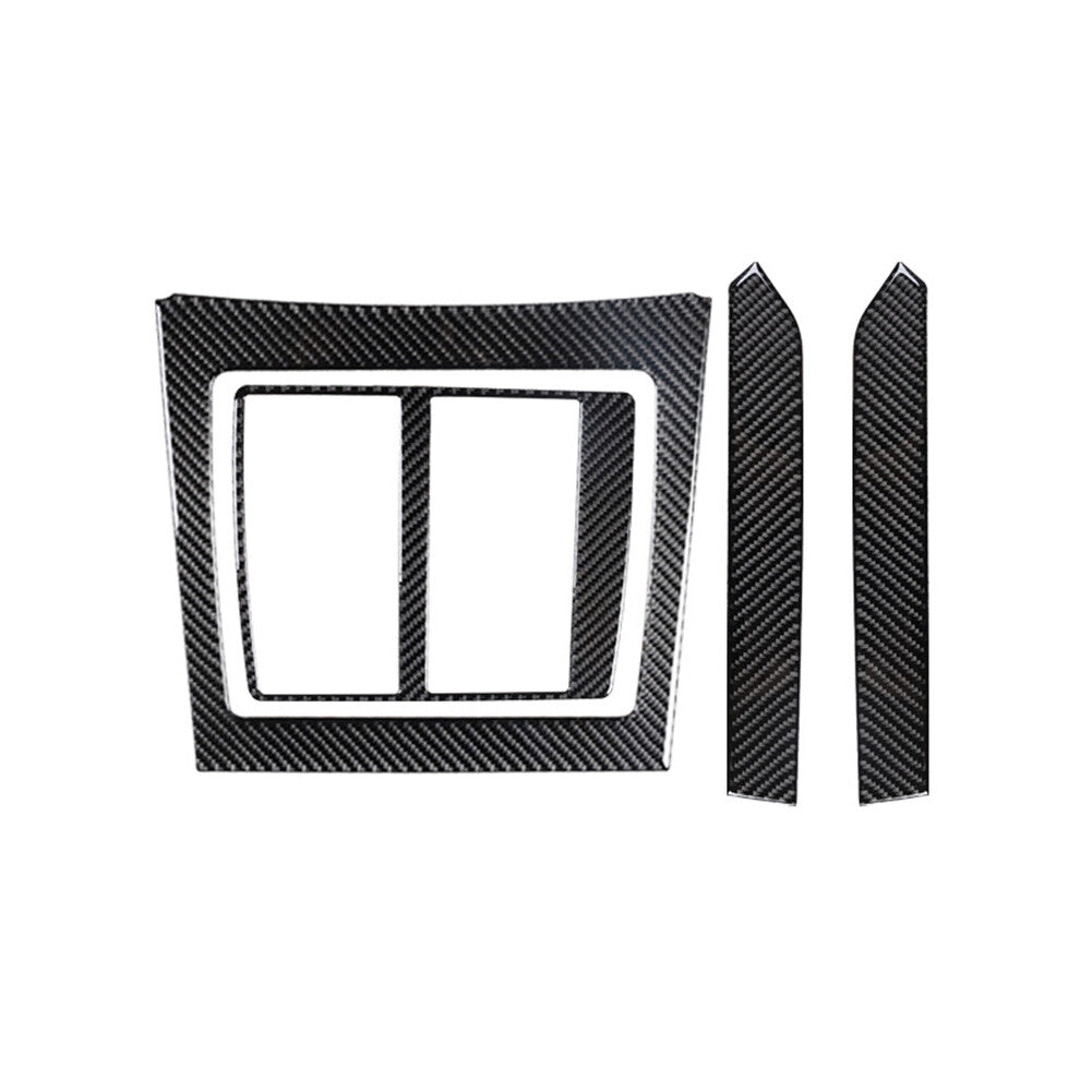 4x Carbon Fiber Automatic Gear Shift Panel Cover Trim for Jeep Liberty 2008-2012