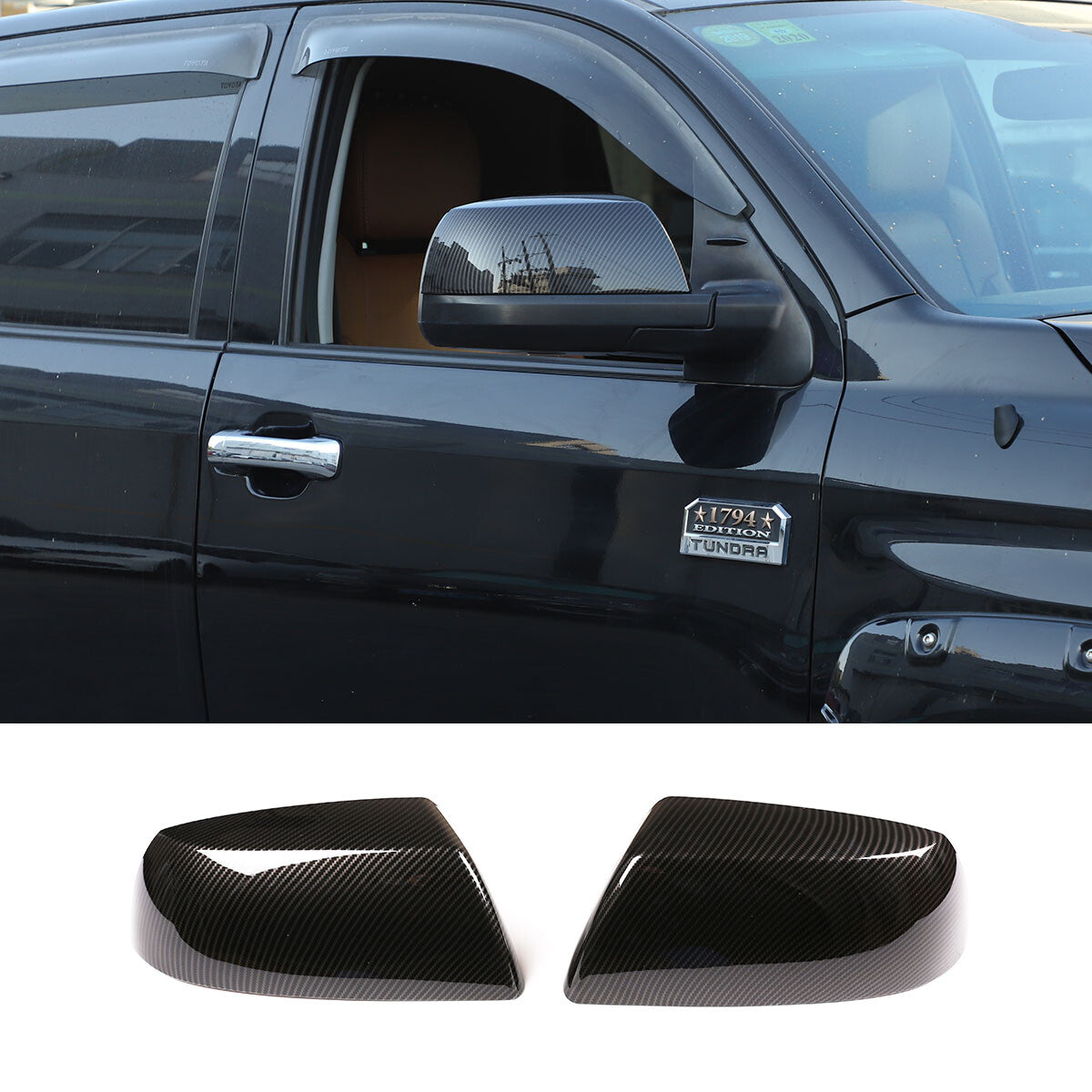Matte black interior console armrest box cover trim for Corvette C7 2014-2019