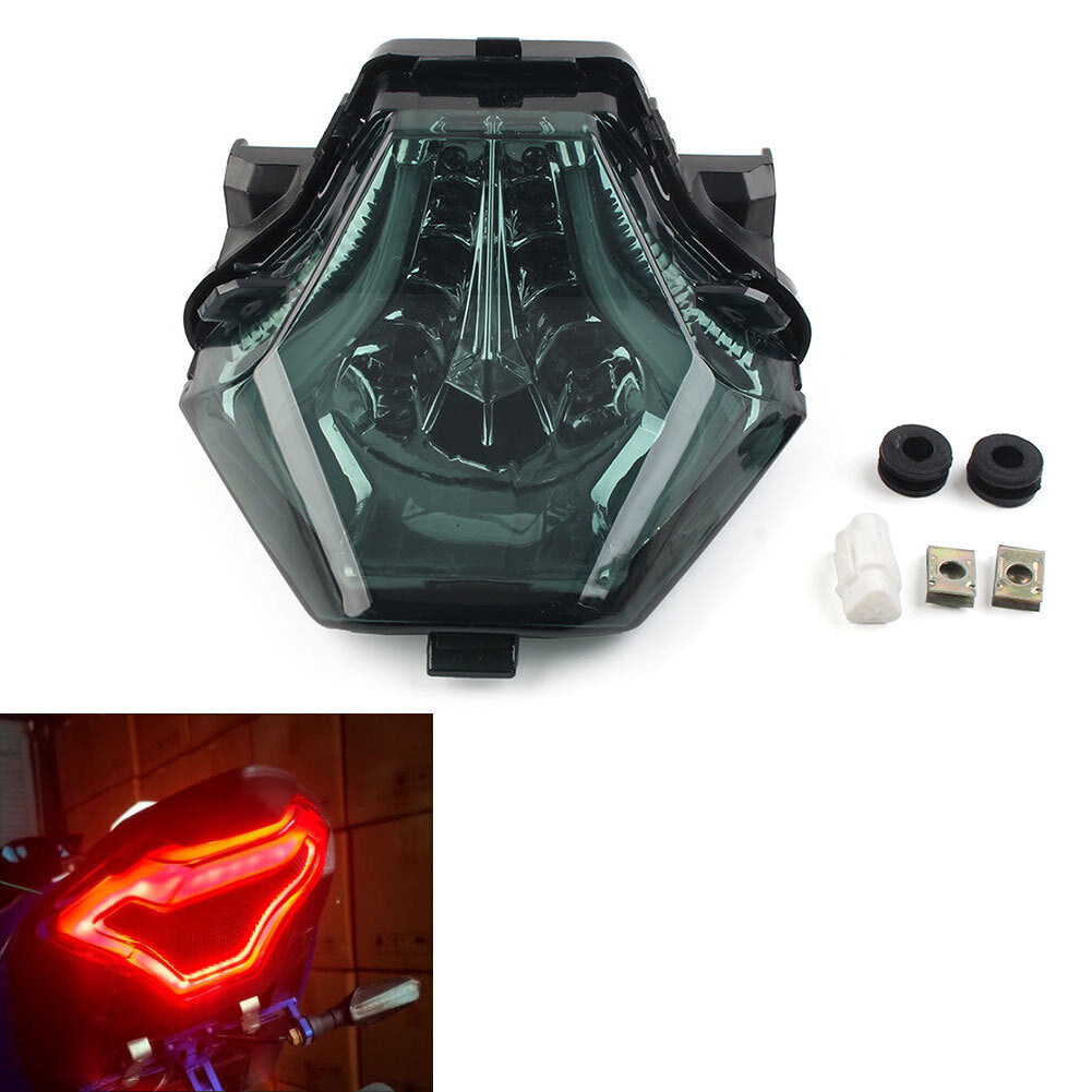 LED R¨¹cklicht Blinker Lamp passend f¨¹r for Yamaha YZF R3 Y15ZR MT07 YZF FZ07 Blau