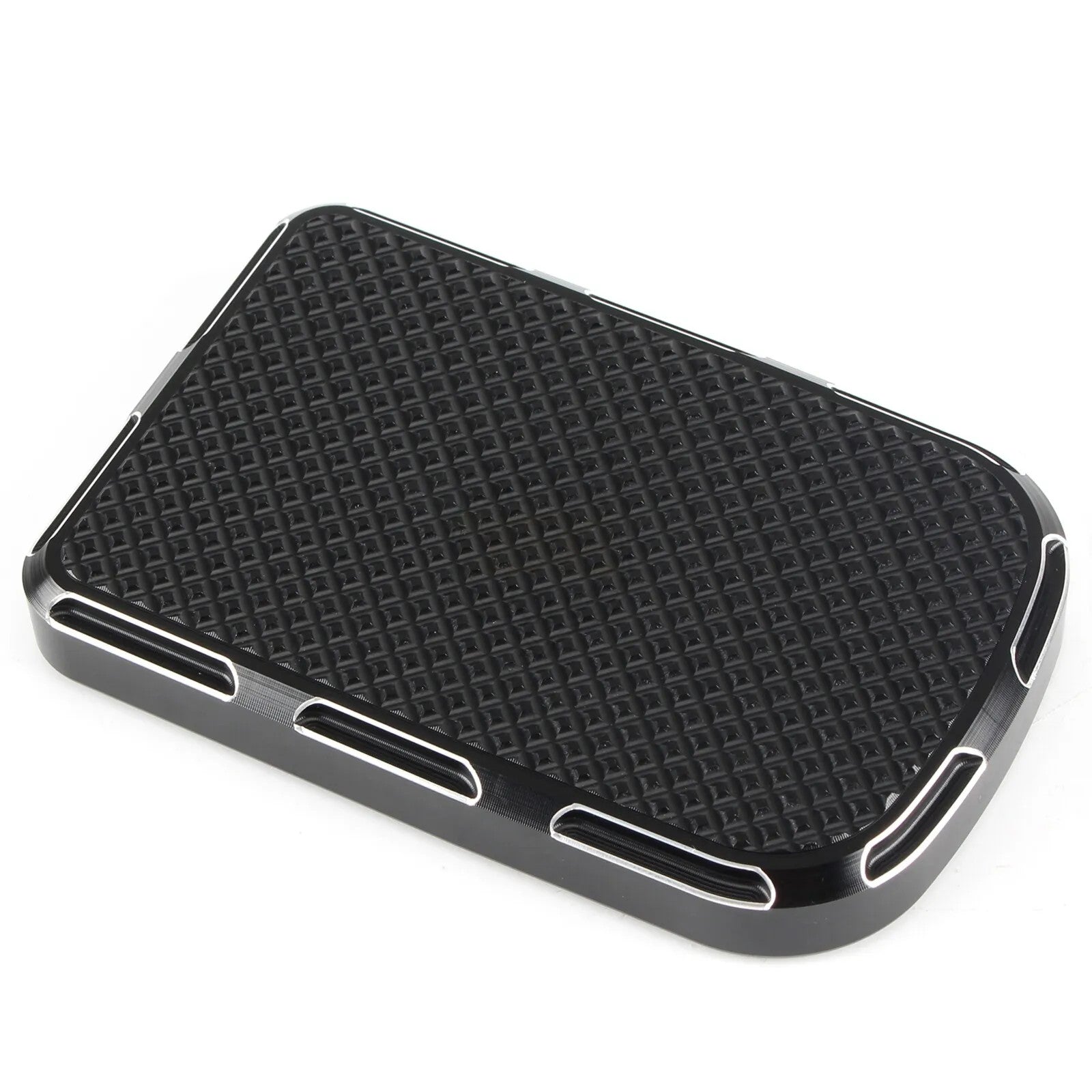 Billet Brake Pedal Pad Cover Fit for Harley Softail FL Touring Trike Dyna FLD