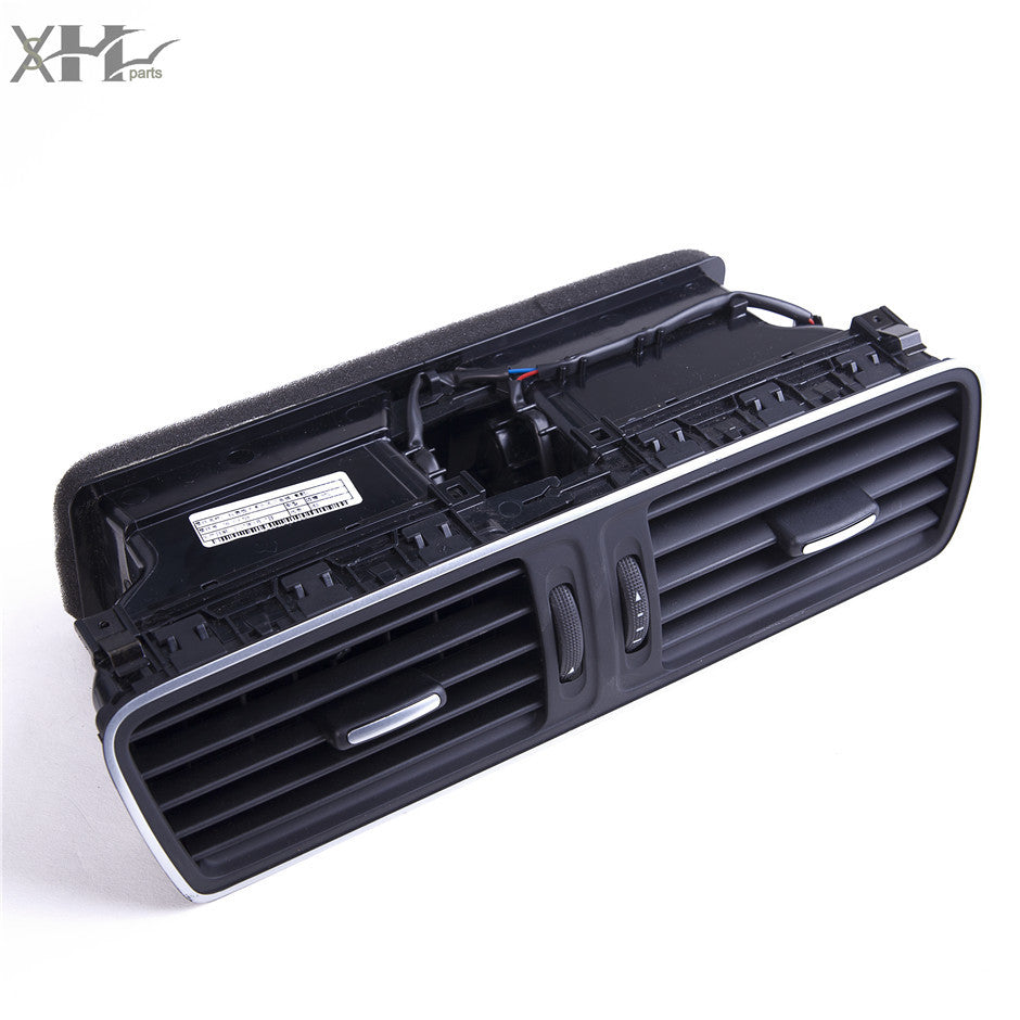 Front Central Left Right Chrome Black Paint Air Vent Set for VW CC for Passat B6 B7