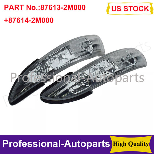 Pair Side Mirror Signal Lamp Left Right for Hyundai for Genesis Coupe 2008-2016