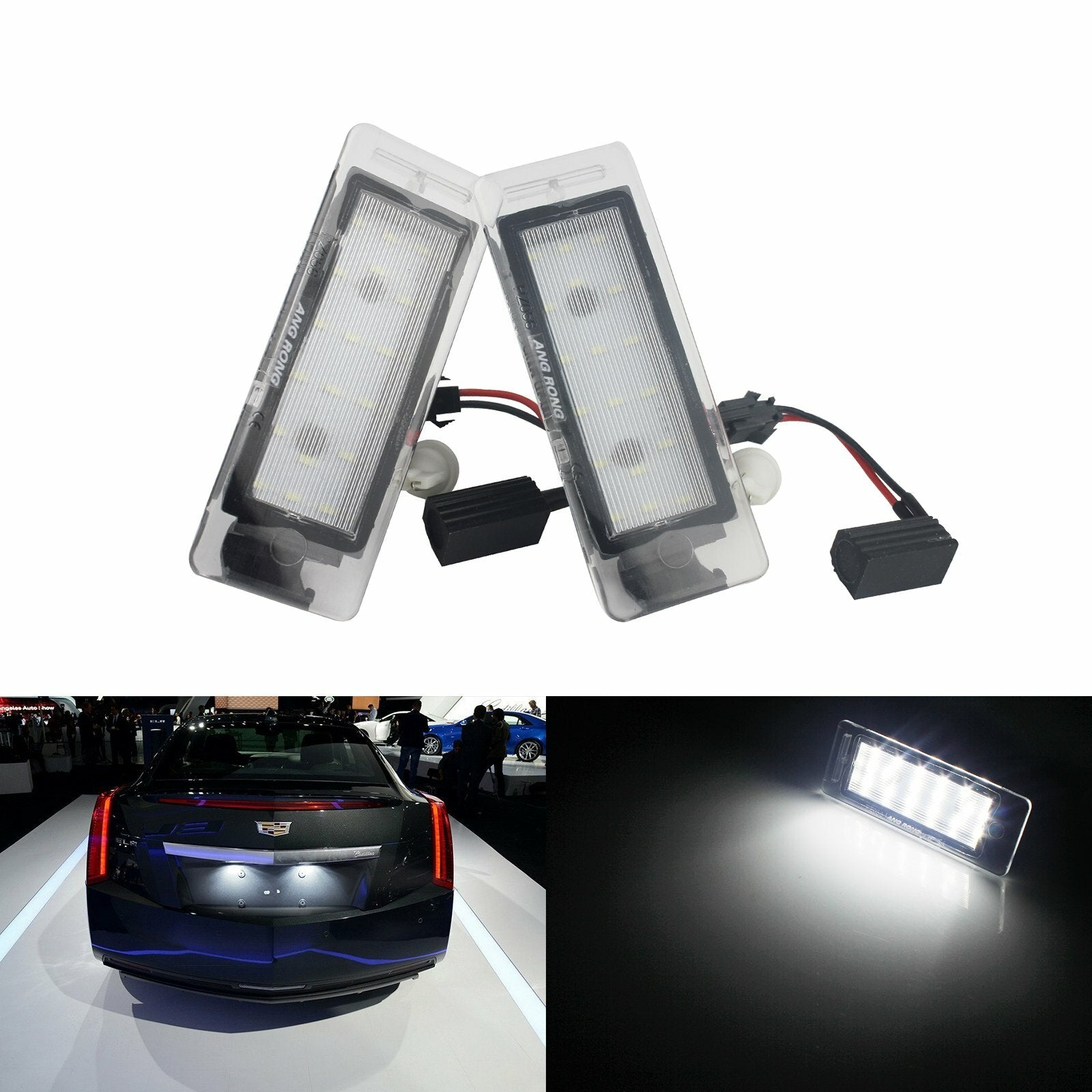 2x LED Licence Number Plate Light for Vauxhall Mokka Insignia Sports Tourer VXR8