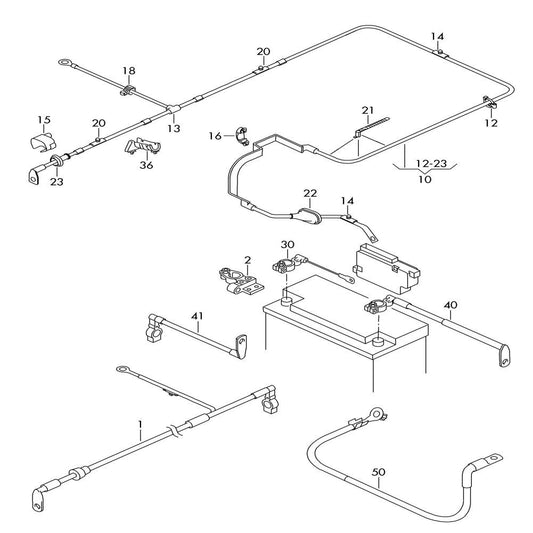 4B0971260A Verdrehsicherung for AUDI Q3 F3