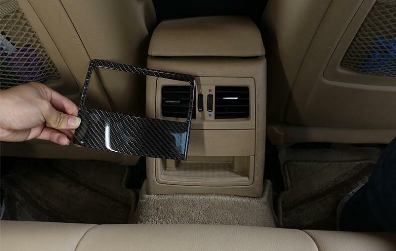 Carbon Fiber Rear Interior Cover Trim for BMW 3 Series E90 E92 E93 2005-2012