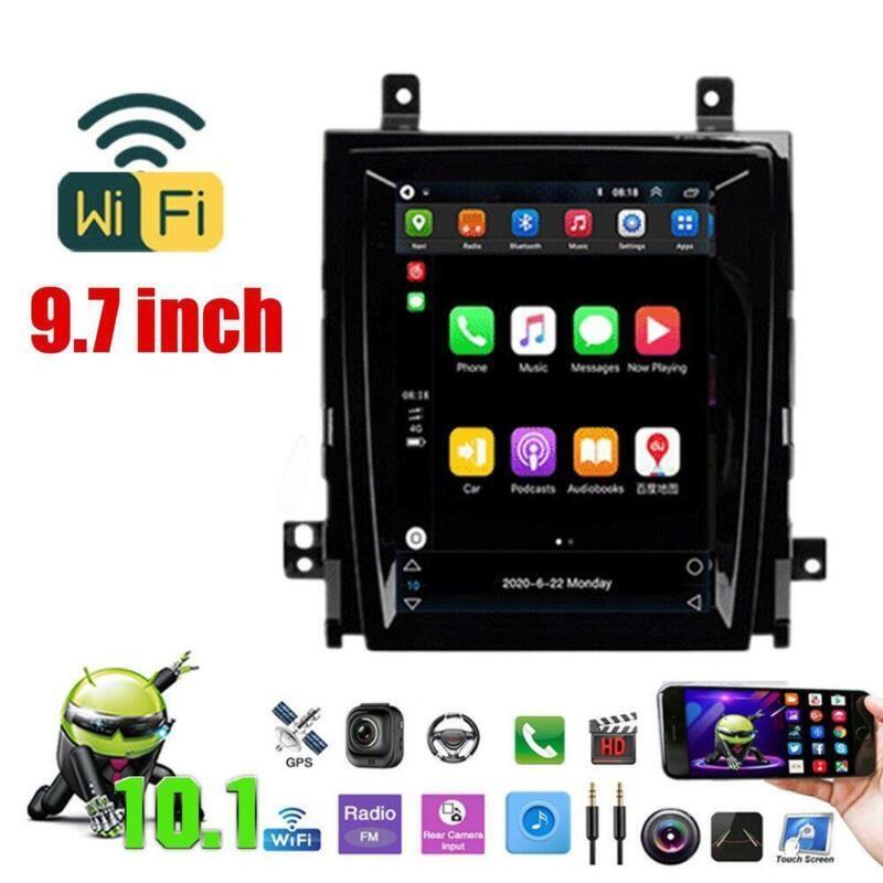 9.7In Stereo Radio GPS Player Android 10.1 Head Unit For 07-14 for Cadillac for Escalade