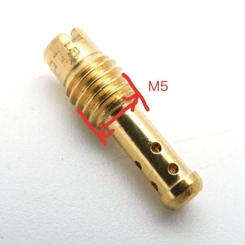 10pcs set Jet 8 Bleed Holes 10-32.5 For VM TM TMX Carburetor