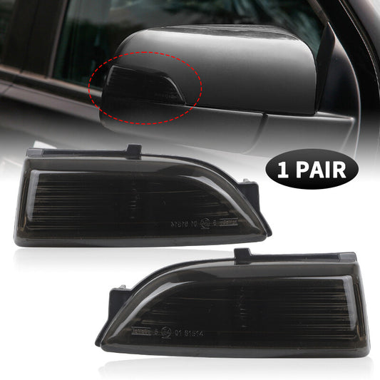 2x Rearview Mirror Turn Signal Light Lens for Ford Ranger T6 2012-2019 Everest