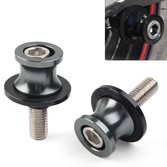 2¢ª Schwingenspulen-Schieberst?nderschrauben 8 mm f¨¹r for KAWASAKI ZX6R 2012-21 Titan
