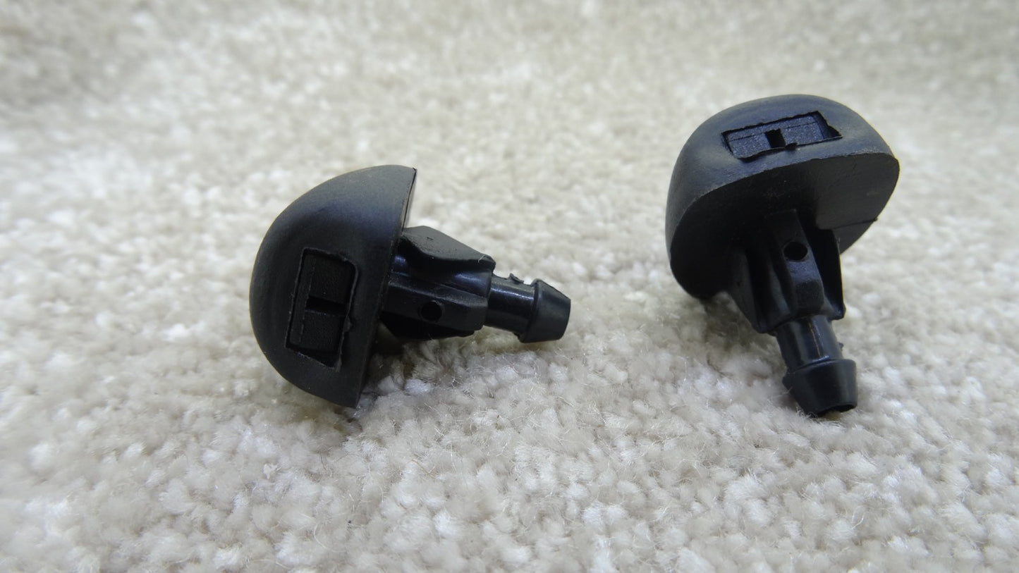 NEW for MITSUBISHI WATER SPRAY JET WASHER NOZZLE BLACK FOR FRONT WINDSHIELD