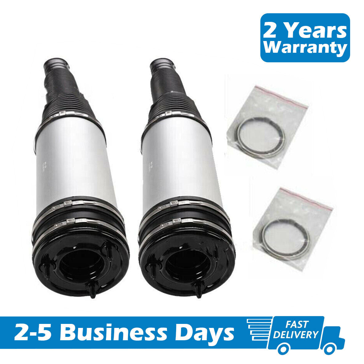 2x Rear Air Suspension Spring Repair Bags fit for Mercedes W220 S320 S400 S500