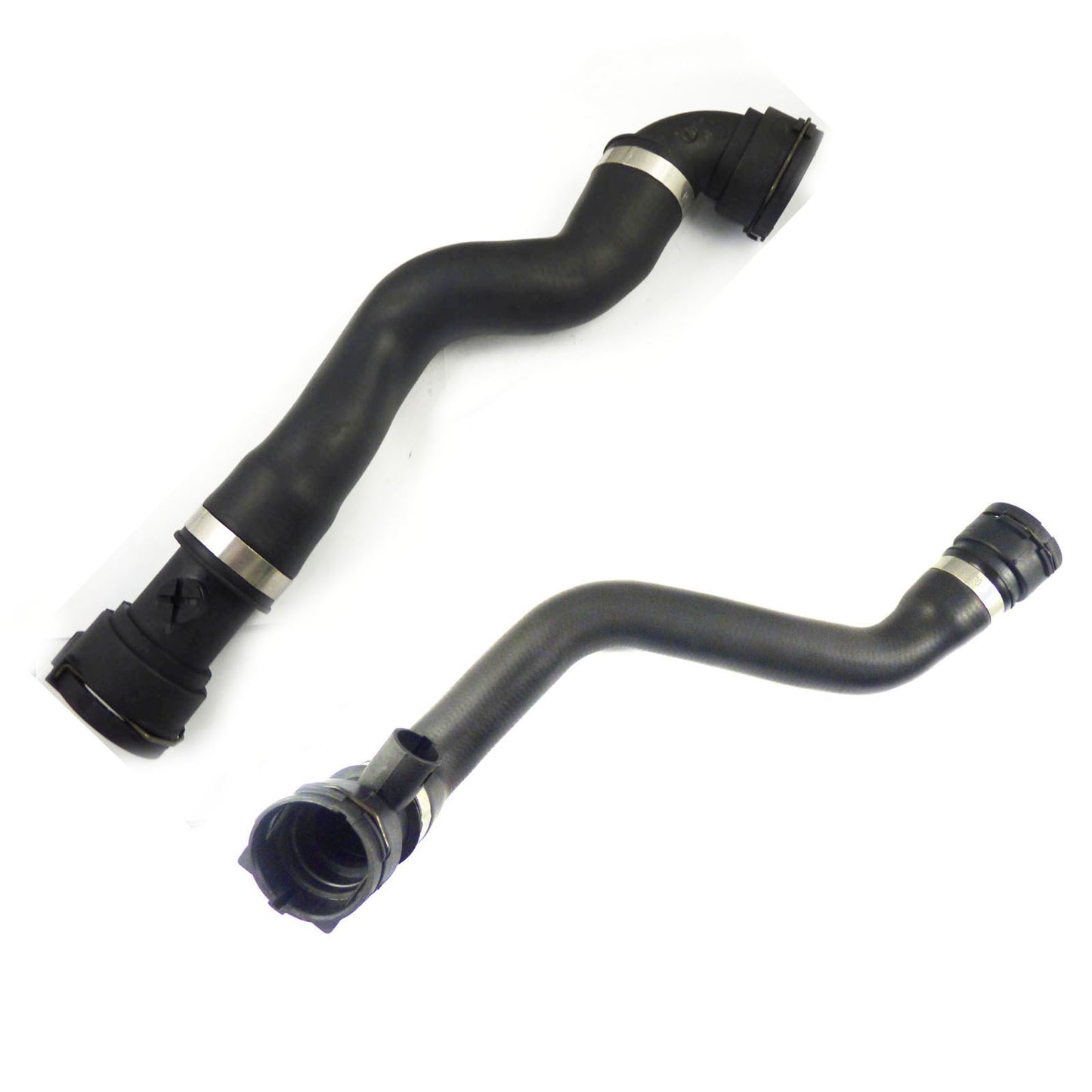 Upper + Lower 2 Radiator Coolant Hose Kit for E39 for BMW 525i 528i 530i