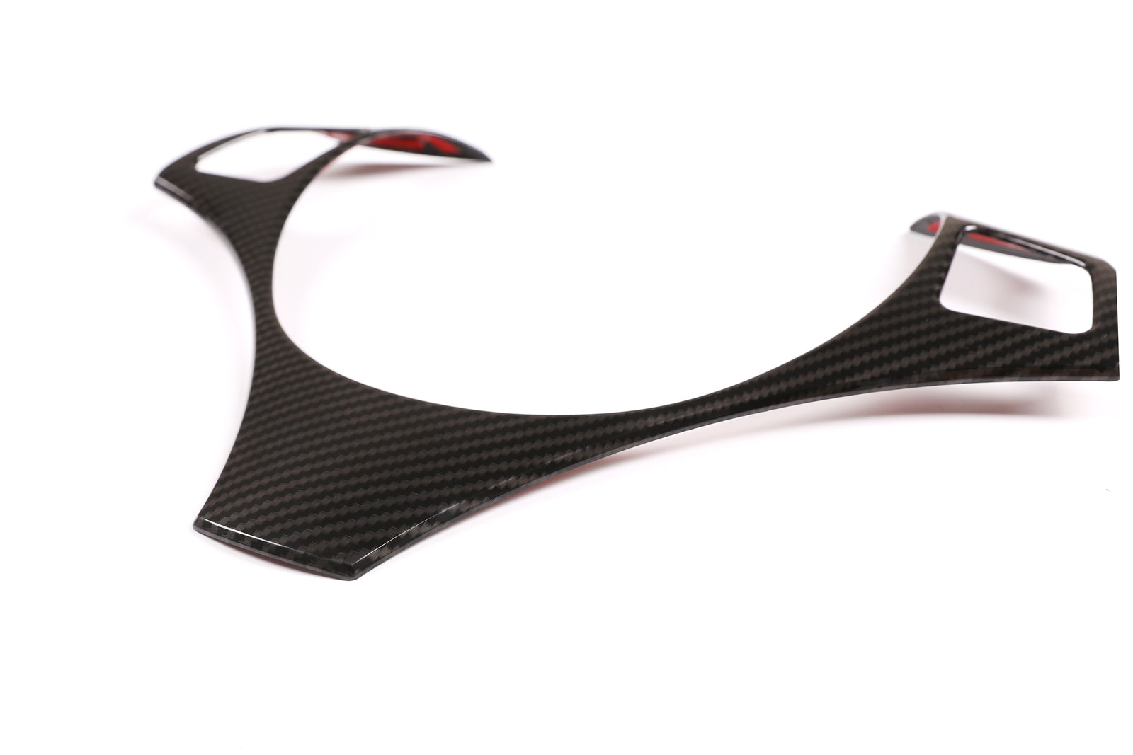 Matte Black ABS Passenger Grip Handle Decorative Protective Cover for Corvette C7 2014-2019