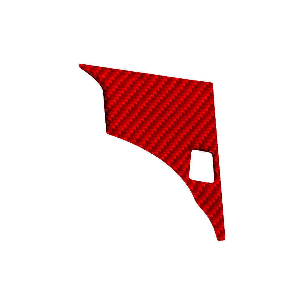 Red Carbon Fiber Right of Steering Wheel Cover Trim for Toyota Matrix 2009-14