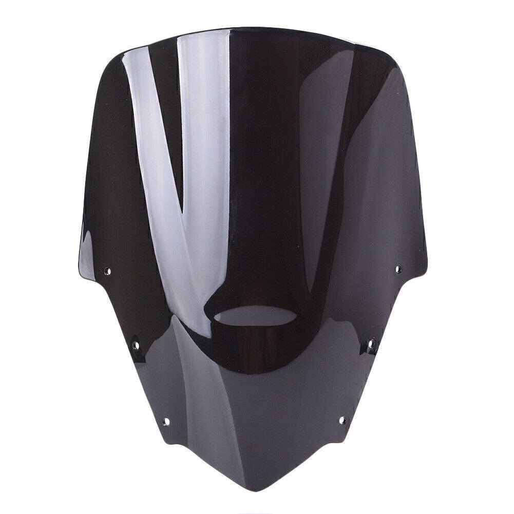 Windscreen Windshield Black ABS Plastic Fit for Yamaha FZ1S 2006-2011 Motorcycle