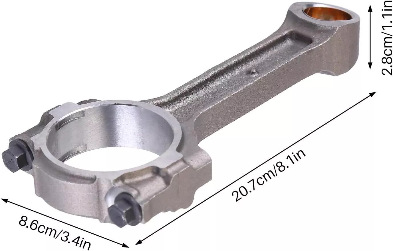 8PCS Connecting Rod w/Bushing for Chevy 5.3L 6.0L 6.2L LS2 LS3 Gen 12577583