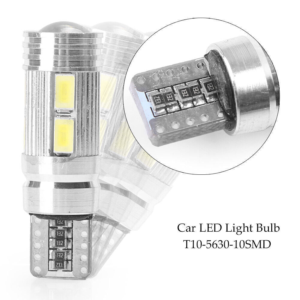 Car Canbus Error Wedge Light Bulb For 5630 SMDT10-5630-10SMD Lamp Auto