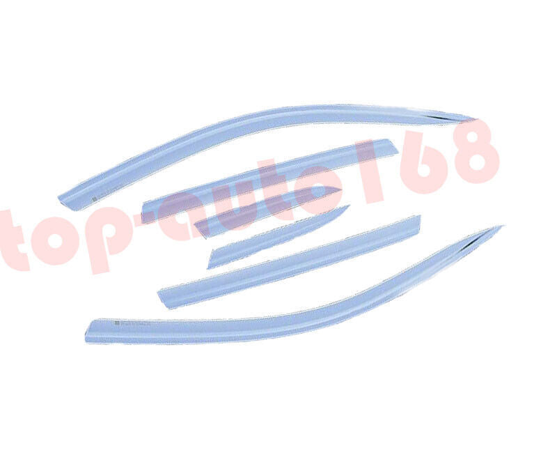 for BMW X5 G05 2019-2023 Silver Window Visor Vent Sun Shade Rain Guard Shield