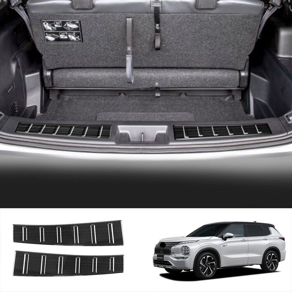 Inner Trunk Rear Bumper Protector Scuff for Mitsubishi Outlander Car Accessories