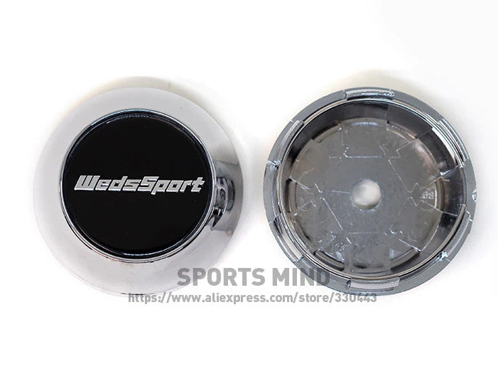 4x65mm Advan Racing Black Decal Badge Wheel Center Hub Cap Rim Premium RS