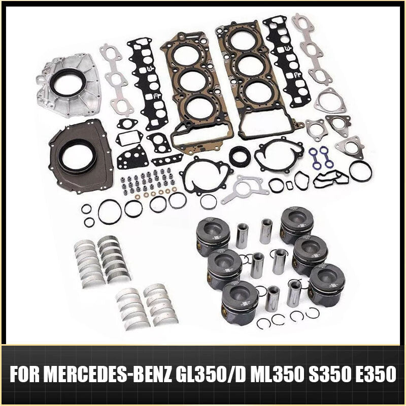 Overhaul Rebuild Kit New for Mercedes-Benz ML350 GL350d CDI W166 BlueTech OM642
