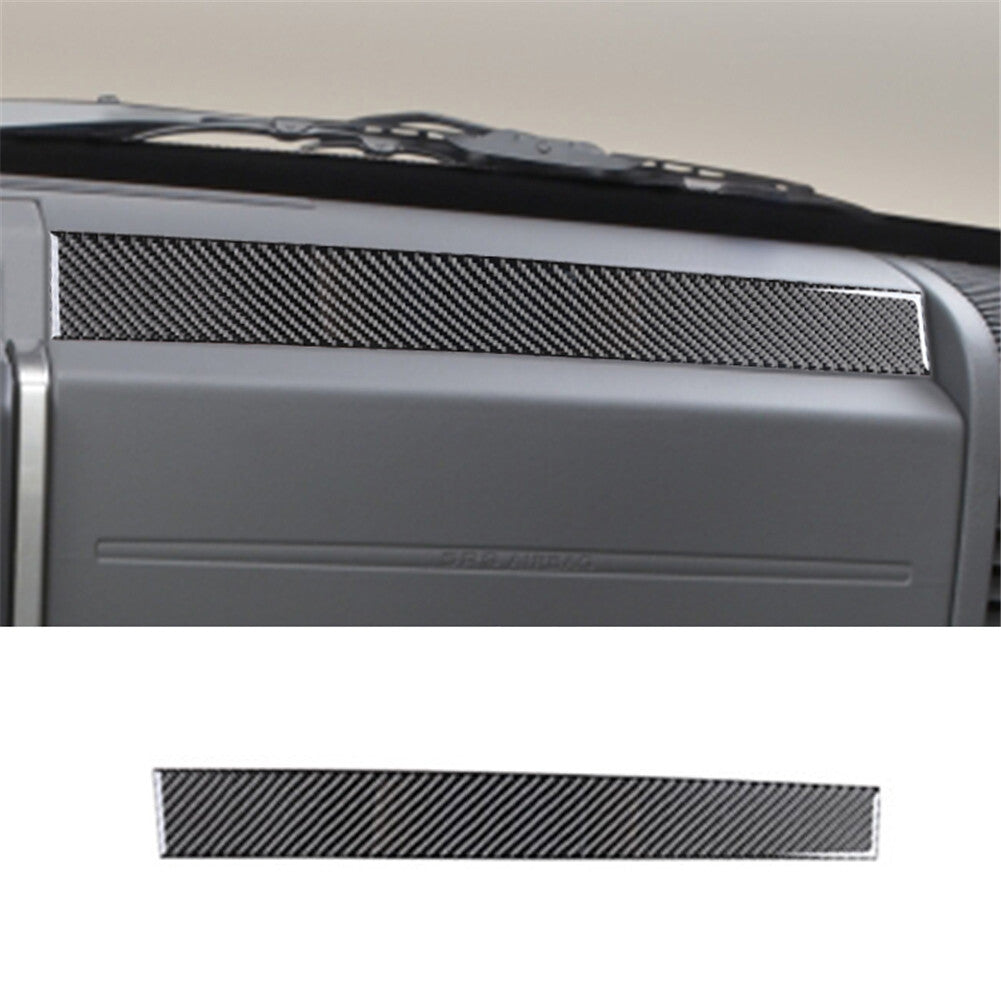 Carbon Fiber Passenger Dashboard Stripe Cover Trim for Jeep Liberty 2008-2012