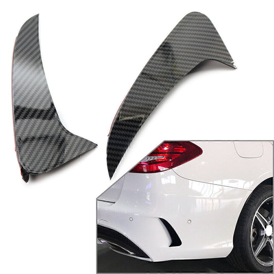 Fits for Benz C-Class 4 Door Sedan W205 Rear Bumper Air Vent Outlet Cover Trim