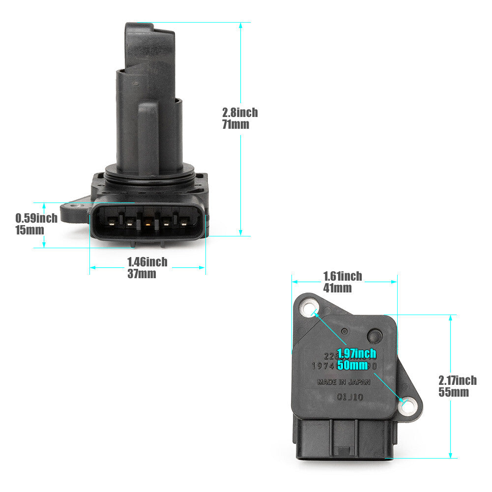 MAF Mass Airflow Sensor Meter 22680-AA310 for JAGUAR VANDEN PLAS XJ8 for MAZDA for SAAB
