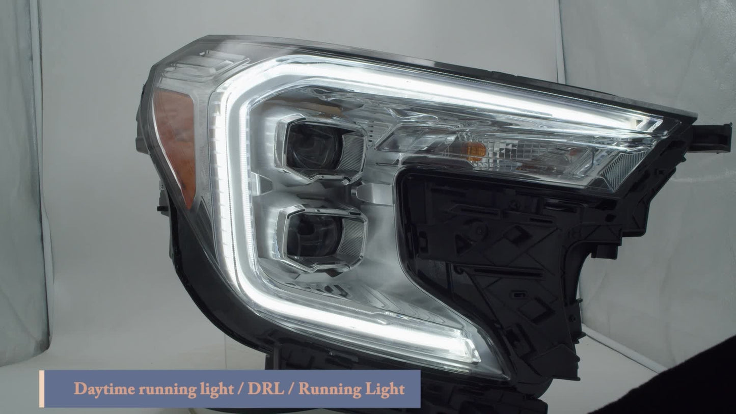 For 2022-2024 for GMC Terrain Denali Full Led DRL Dual Projector Headlight Driver LH
