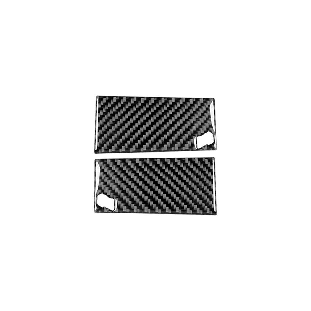 2Pcs Dashboard Air Vent Lid Trim Cover Carbon Fiber for Jaguar XF 2009-2011