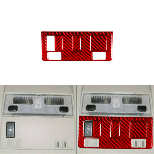 Red Carbon Fiber Sunroof Button Trim For Silverado/tahoe/ for sierra 2007-2014 Type C