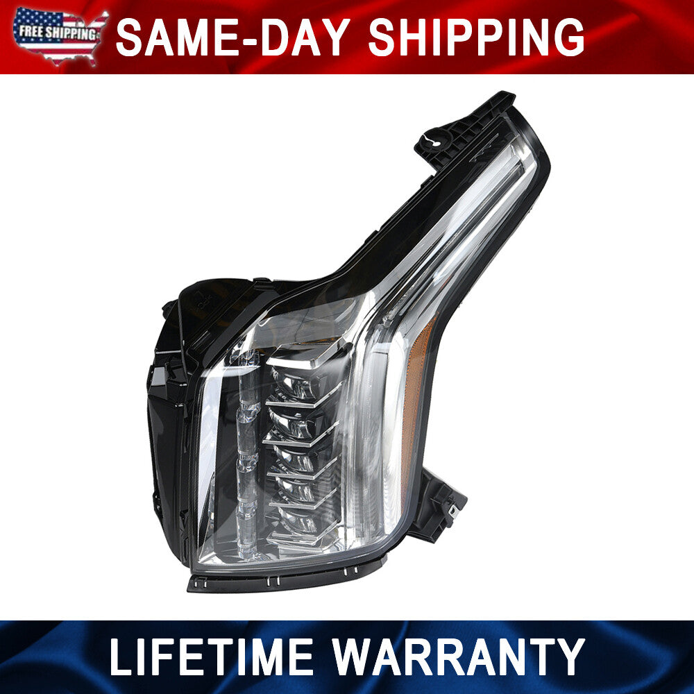 for Cadillac for Escalade 2015-2020 Led Left Side Headlights Lamp DOT SAE LH