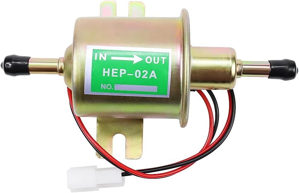 Fuel Pump 12V Universal Low Pressure 12 Volt Transfer Inline Fuel Pump