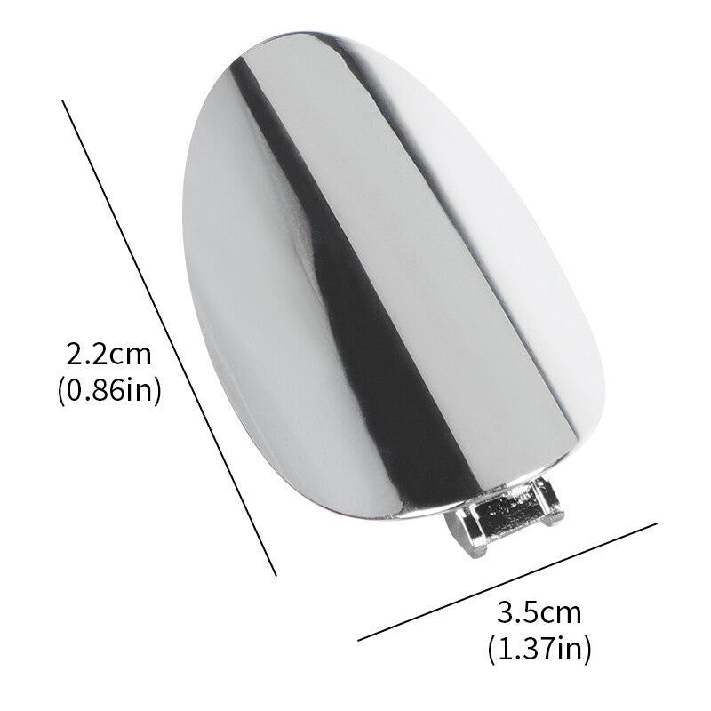 New Door Handle Lock Key Hole Trim Cap Chrome Fits for Mini Cooper F55 F56 2013-2019