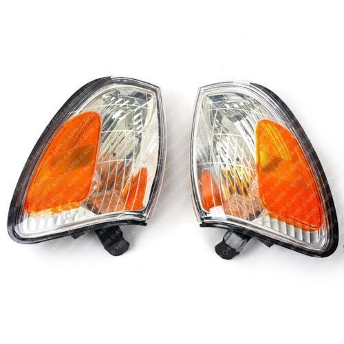 1Pair For 1998-2007 for Lexus LX470 Front Side Marker Lamp Corner Light Signal Light