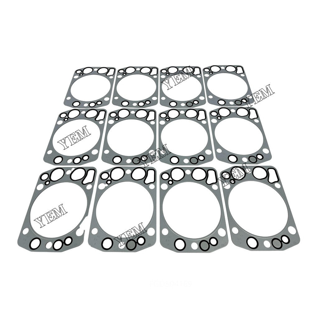 P180 Head Gasket 65.03901-0069 51.03901-0348 Fit For Doosan Engine Head Gasket