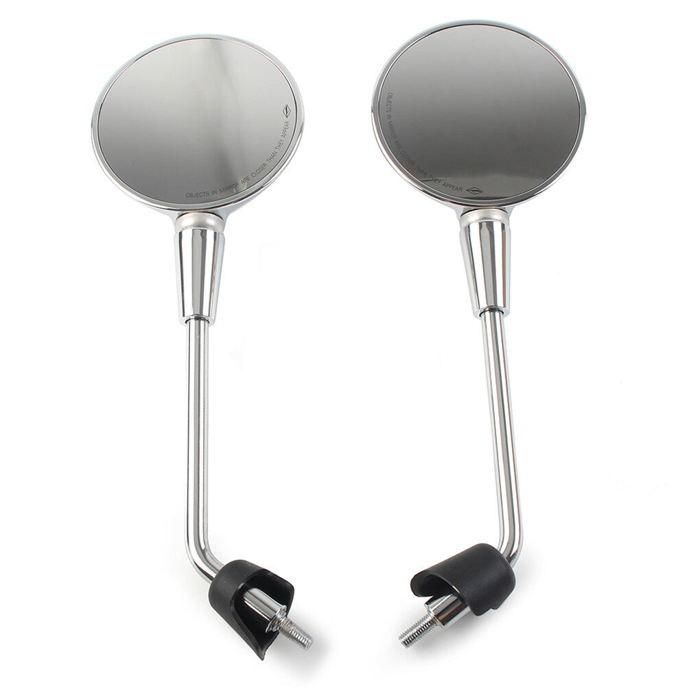 Rearview Side Mirrors Fit Vespa GTS GTV 125 200 300ie Sprint Primavera150 Chrome