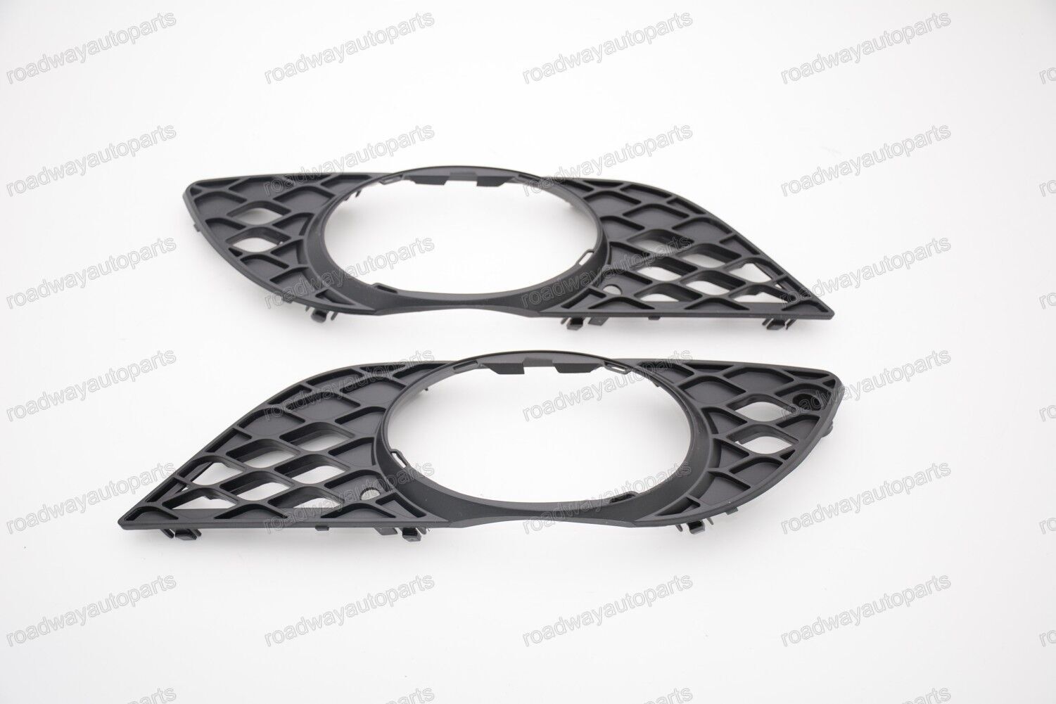 2x Fog Light Lamp Cover Grille Bezel Trim for Benz W211 E260 E280 E350 2007-2008