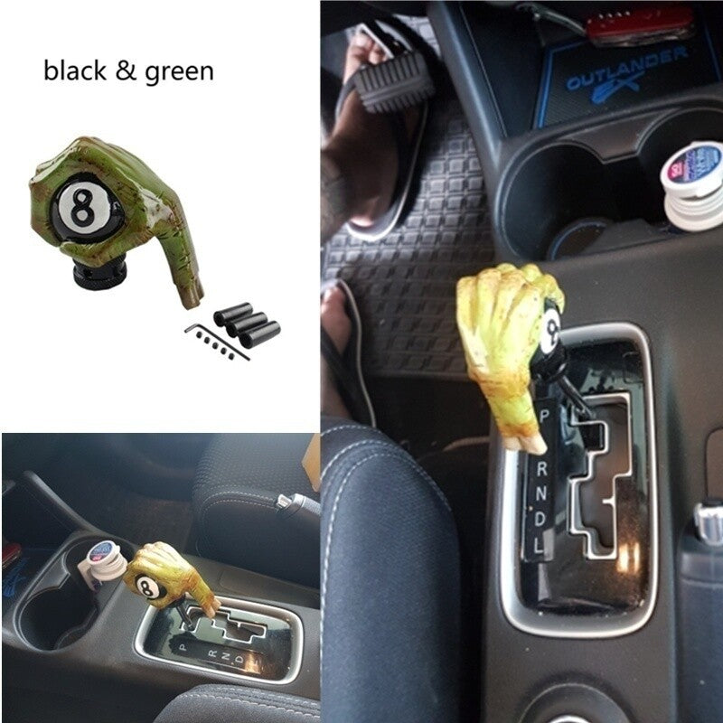 Universal Eighthand Resin Head Style Car Manual Stick Gear Shift Knob Lever Shif
