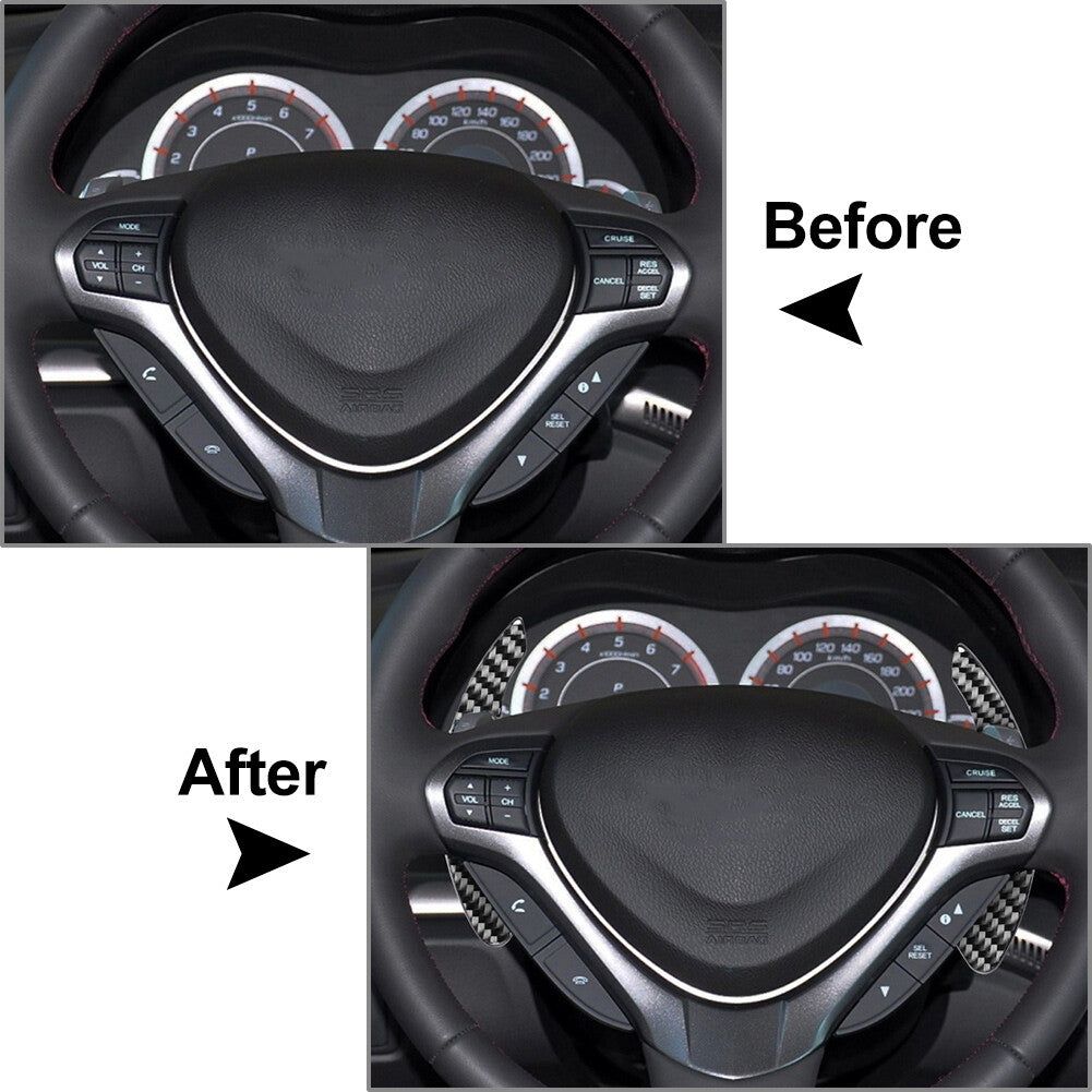 Steering Wheel Shifter Paddle Extension for Honda for Acura MDX ILX for RDX TLX TSX