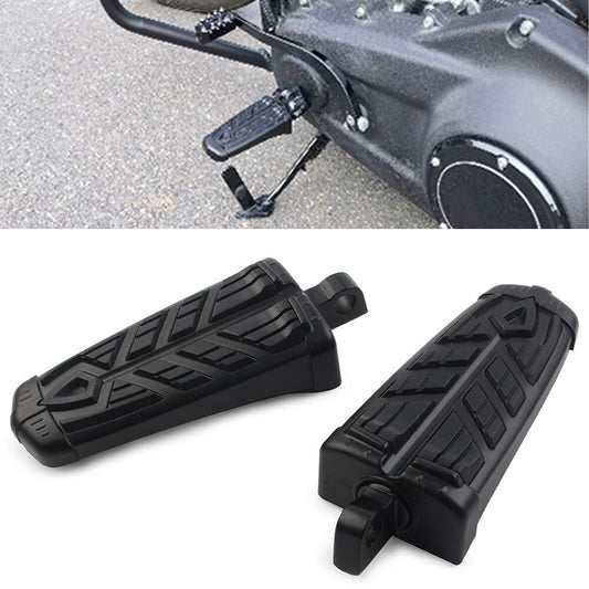 Foot Pegs Footrests Footpegs 10MM Male Mount-style for Harley Davidson Black